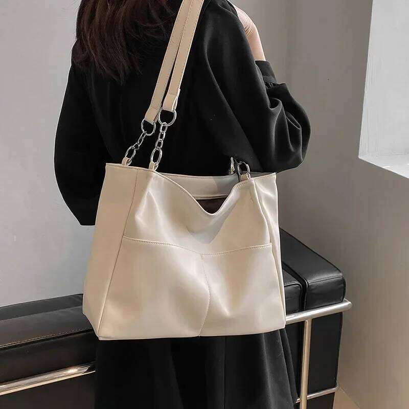 Casual Large Capacity Tote For Women Fashion Luxury Handbags High Quality Soft Leather Female Designer Shoulder Bag XJ260306