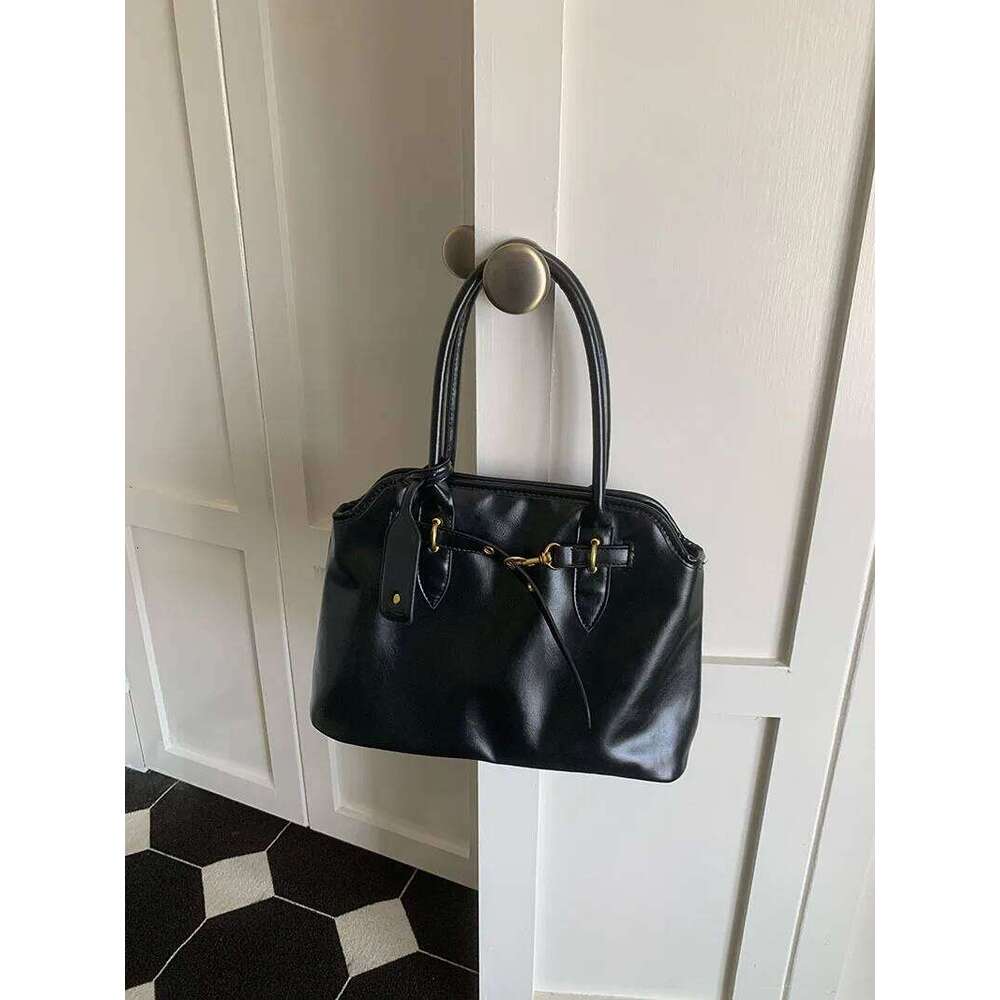 CGCBAG Vintage Designer Luxury Tote Casual Lage Capacity Women's Shoulder Bag Simple Commuting PU Leather Ladies Handbags XJ260306