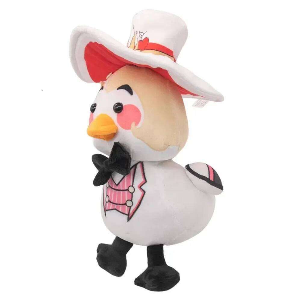 Lucifer Duck Alastor Cosplay Hazzbin Fantasy Hotel Adam Charlie Angel Plush Mascot Costume Soft Stuffed Doll Halloween Gifts R260908 - view 3