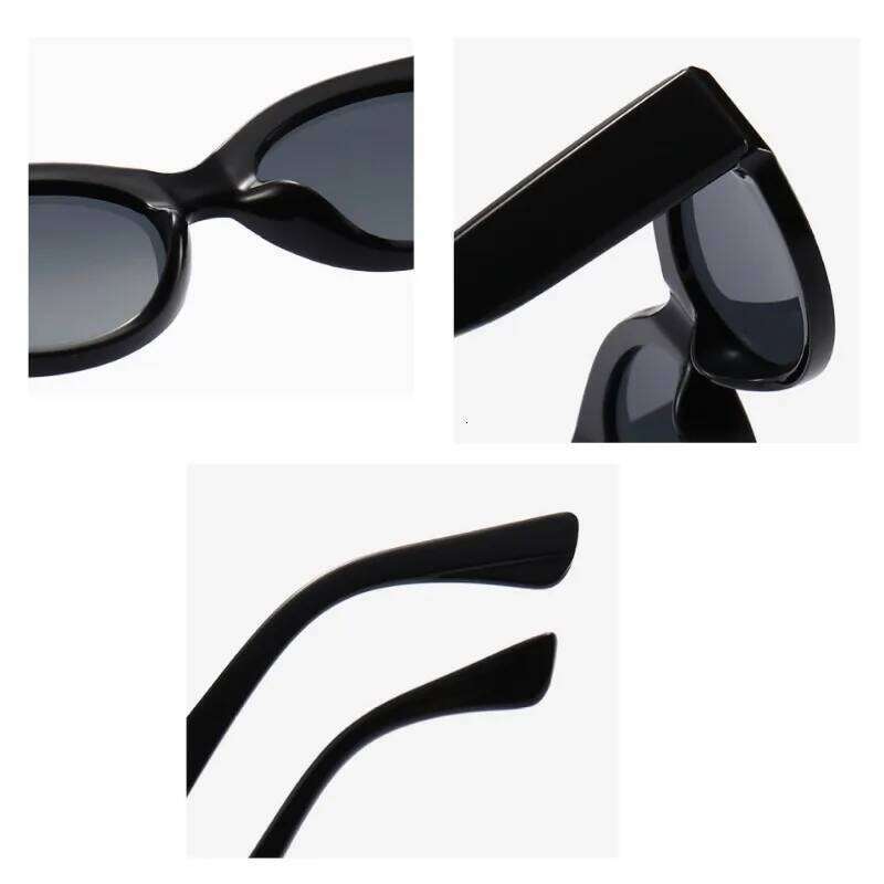 Fashion Black Small Frame Cat Eye Sunglasses Women Outdoor Driving Sunshade Eyeglasses Men UV Protection Eyewear UV400 Glasses Z260306