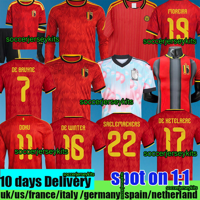 Belgium Jersey 2026 World Cup Soccer shirts Men's Kids football jersey DE BRUYNE LUKAKU maillot belgique camiseta de belgica football 2000 belgium RETRO 2026 2027
