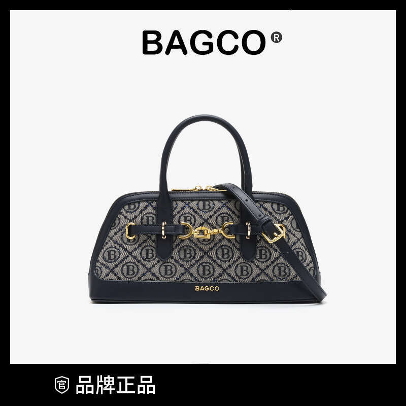 Luxury Monogram Boston Bag - Classic Top Handle Satchel with Removable Strap for Women SENYY