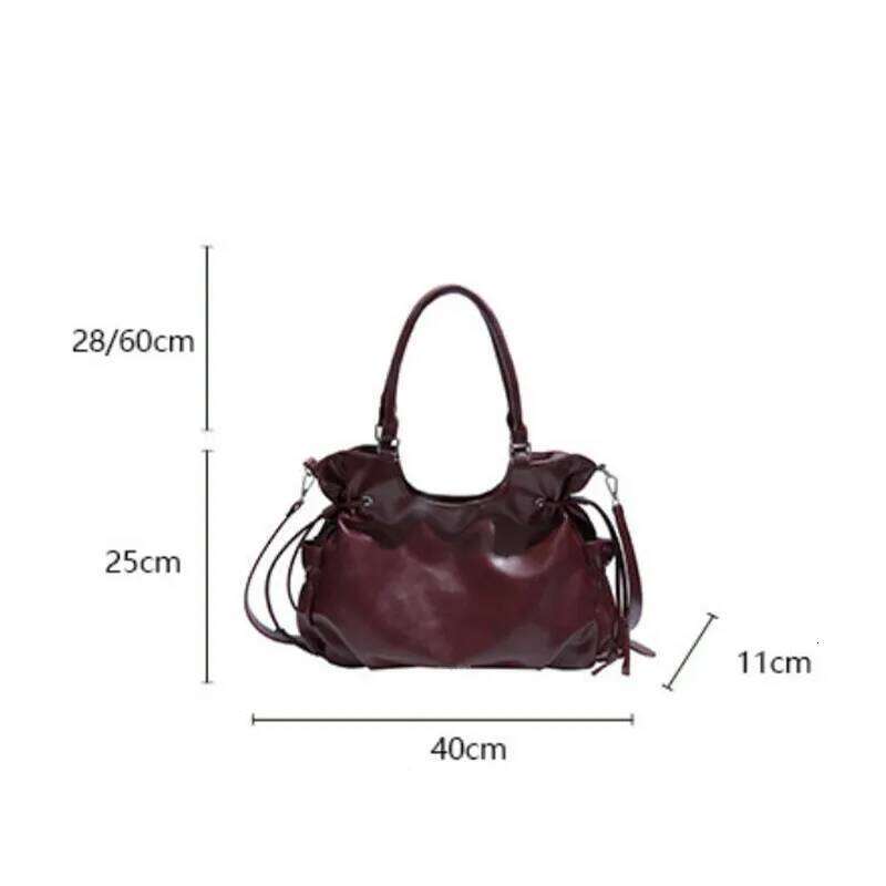 Fashionable Brand Design Tote New Retro Shoulder Bag Casual Large-capacity Crossbody Light Luxury High-end Women's Bags XJ260306