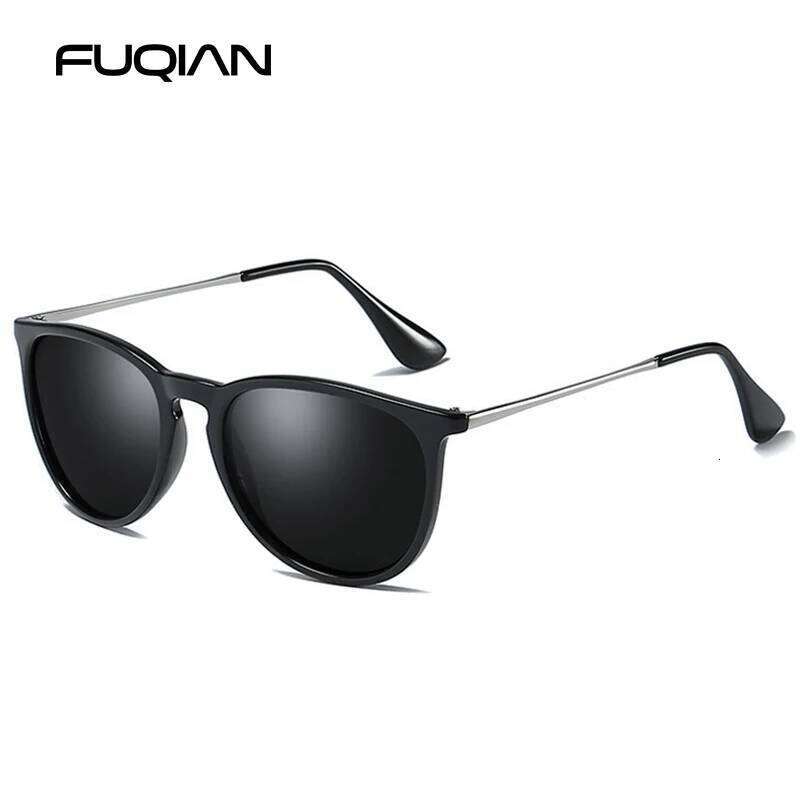 Classic Round Polarized Sunglasses Men Women Fashion Driving Sun Glasses Male Vintage Black Pink Shades Travelling Eyewear UV400 Z260306
