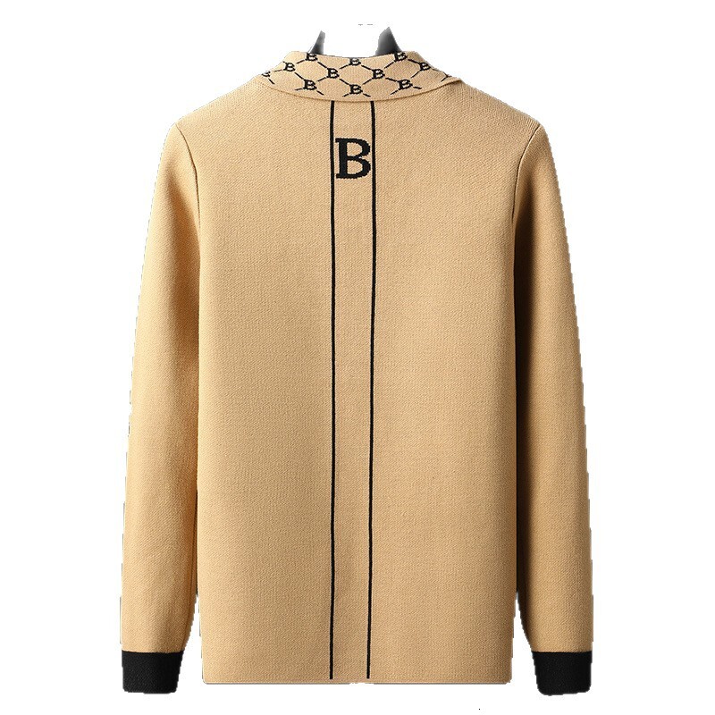 Luxury Brand Designer Clothes High-End International Cardigan Big Brand Men's Sweater Knitted Jacket New Fashion Knitted Sweater Casual Jacket
