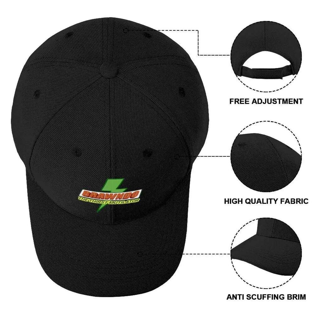 Brawndo Baseball Cap Luxury Man Hat Rugby Anime Women's Golf Clothing Men's Y260304