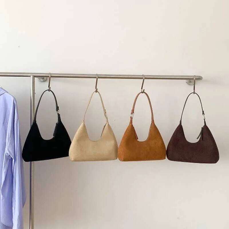 Vintage Suede Shoulder Luxury Casual Tote for Women Fashion Autumn Winter New Guangzhou High Quality Bag Purse XJ260306