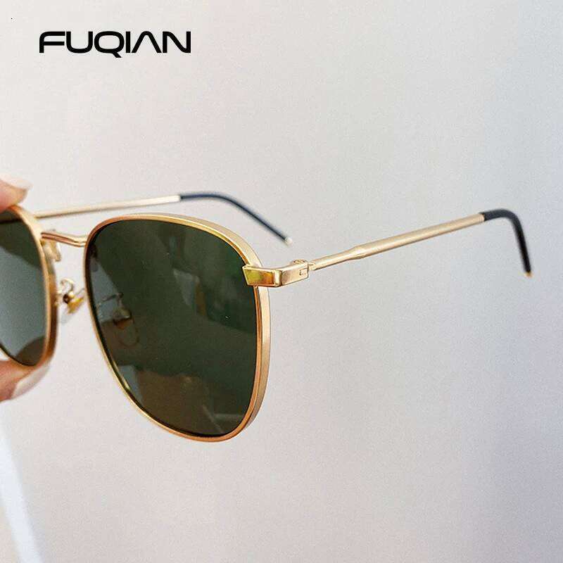 Fashion Square Sunglasses Women Men Stylish Round Sun Glasses Ladies Retro Black Driving Shades UV400 Z260306