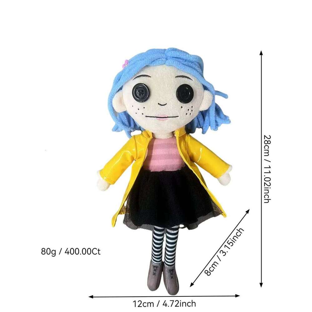 11inch Anime Plush Cartoon Character Kawaii Soft Pillow Cute Collectible Doll Decoration Toy Birthday Gifts For Kids Fe R260908 - view 3