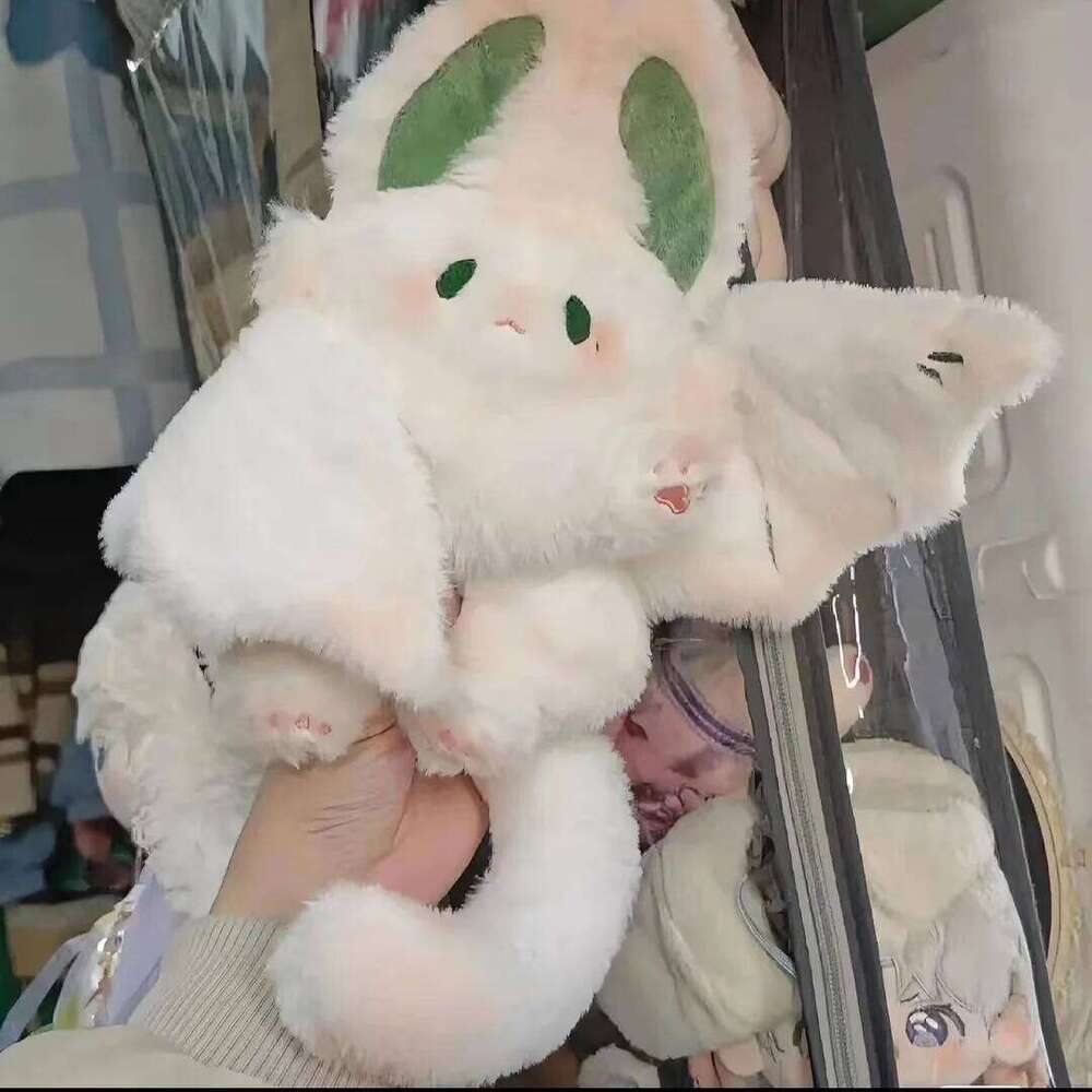 Flying big bat, rabbit, plush toy, white soothing rag doll, little blessing bamboo, bat rabbit R260908 - view 4
