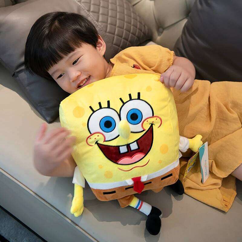 Anime Plushie Spongebob Peluches Doll Squarepants Patrick Star Squidward Eugene Krabs Gary Kawaii Cartoon Stuffed Plush Toy R260908 - view 6