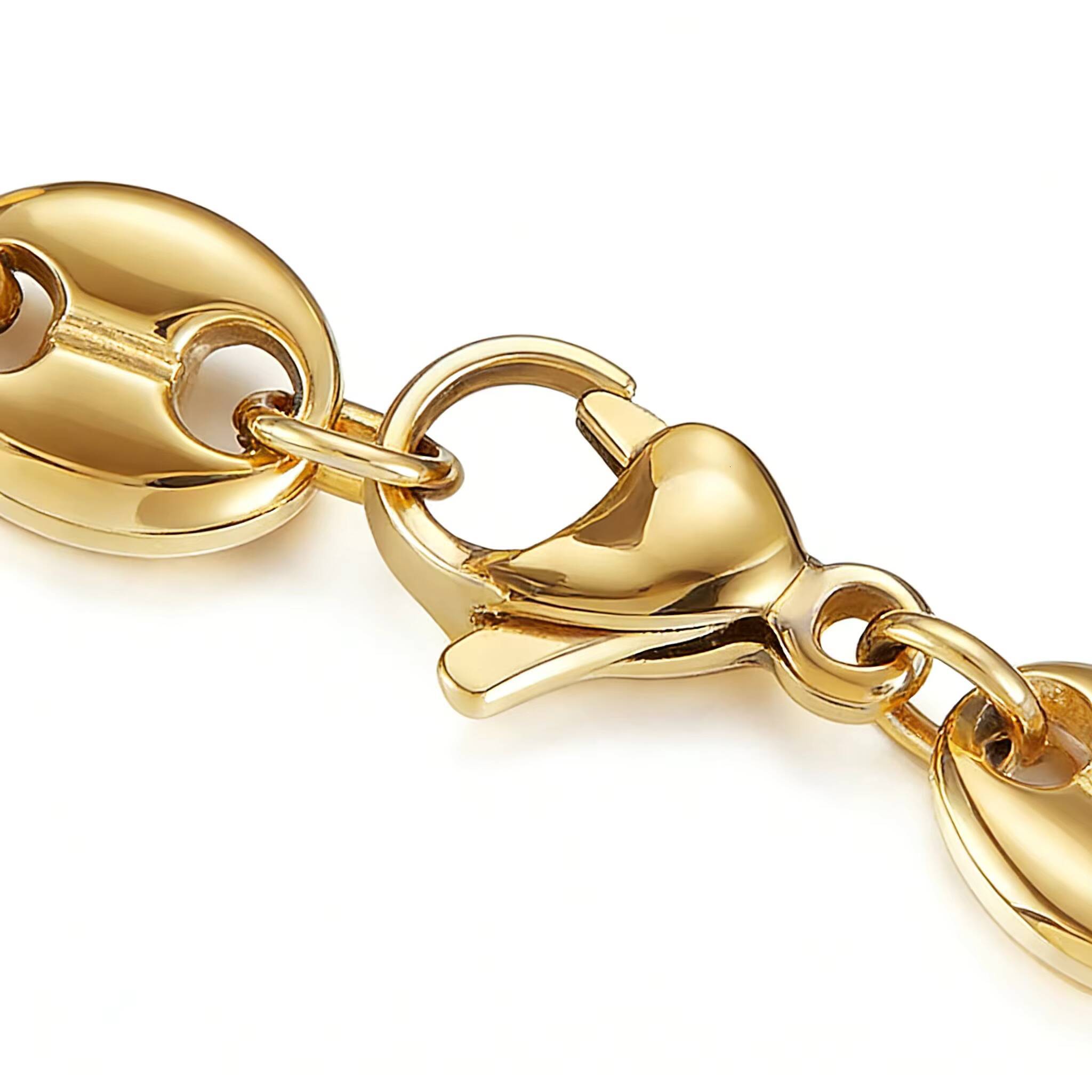 Classic Stainless Steel Chain Link Unisex Bracelet