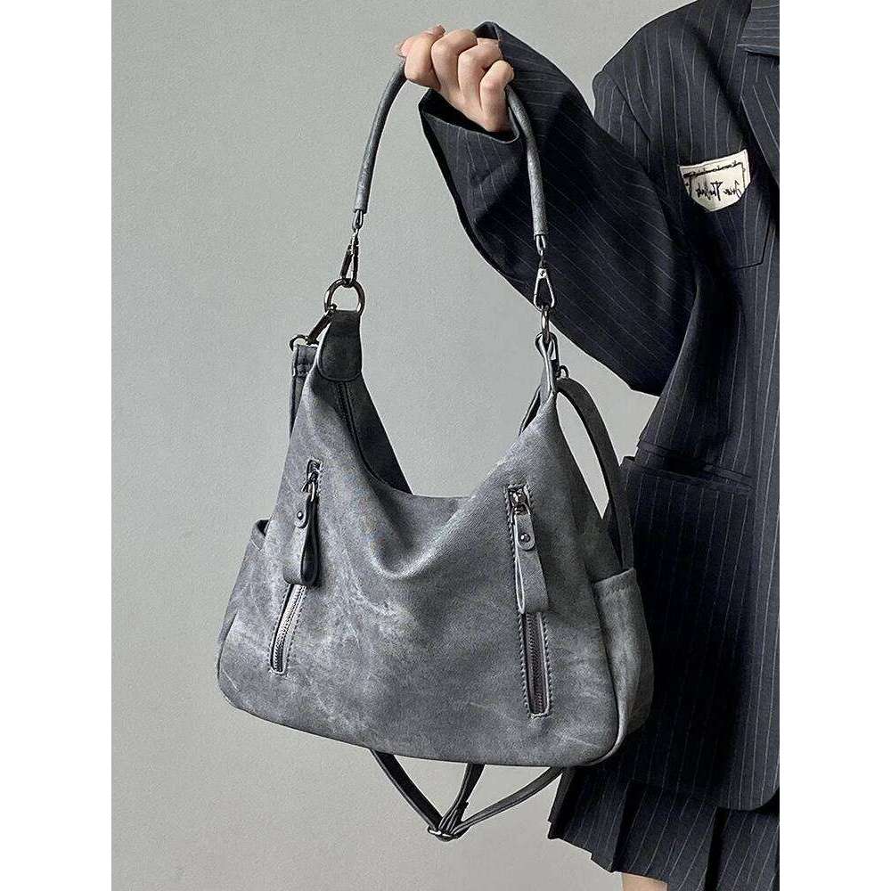 New Women's Body Cross Retro Commuter Tote Bag Large Capacity Portable Women Handbags Designer Bags Luxury XJ260306