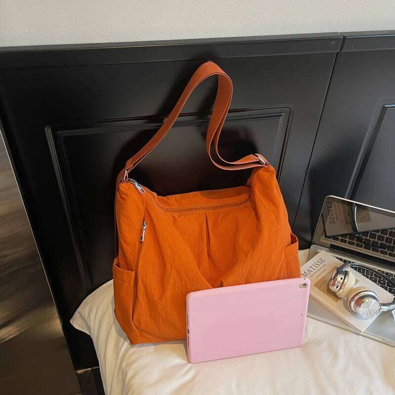 Minimalist and simple large capacity bag for women, 2025 new model, pure color, small crossbody bag, single shoulder s XJ260306