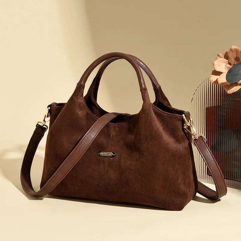 Fashion Handbag Large capacity Female Big Totes Quality Ladies Shoulder Crossbody Faux suede Commuting Office bags borsa XJ260306