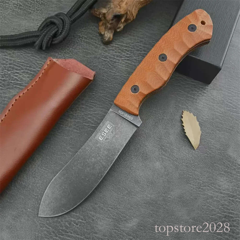 High-Performance ESEE JG5 Tactical Fixed Knife D2 Blade Robust pocket knife G10 Handles Everyday Carry Outdoor Ideal for Camping Hiking Rescue Surviva