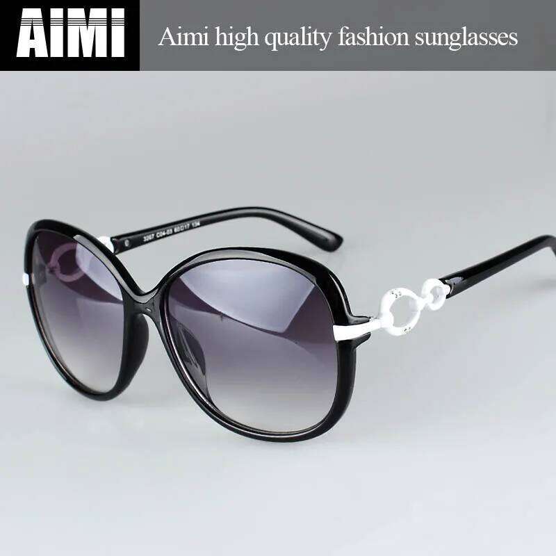 New Fashion Brand Women Sunglasses Double Rings Leg Sun Glasses Outdoor Eyeglasses UV400 3267 Gafas De Sol Z260306