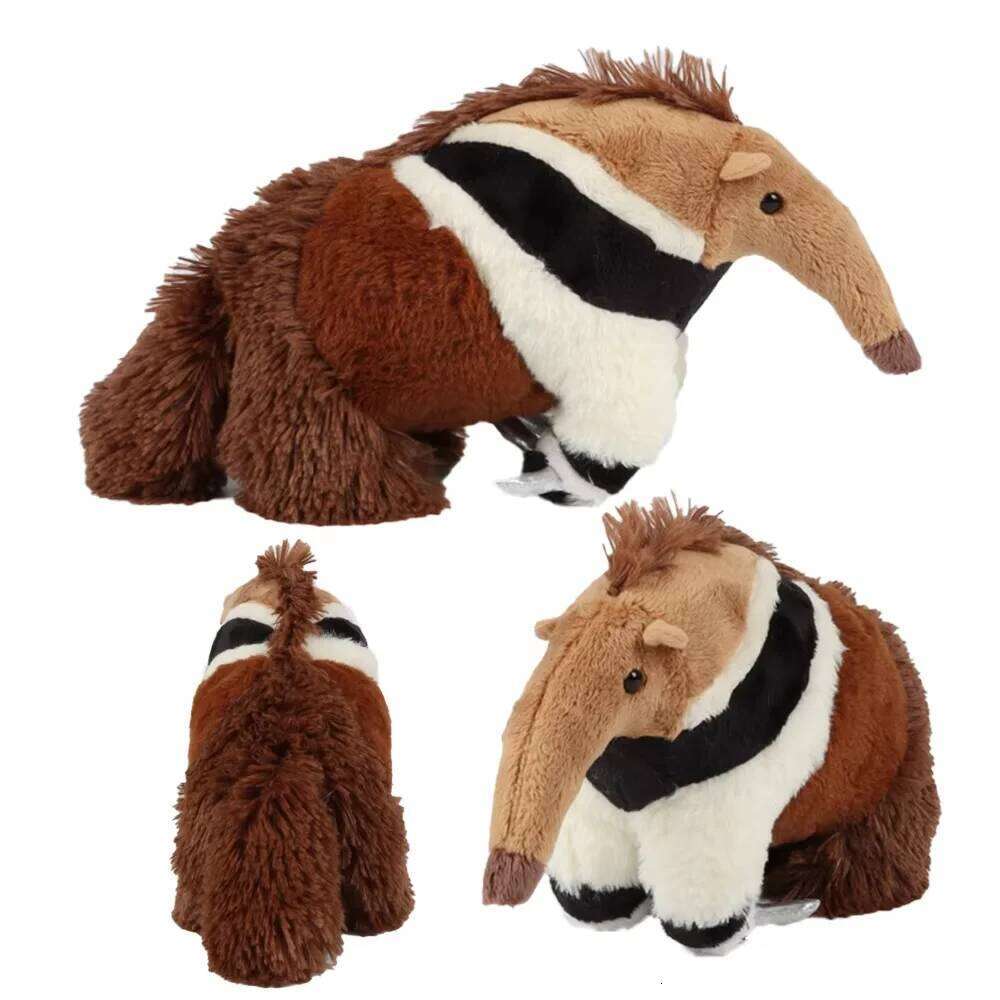 22cm Giant Plush High Fidelity Simulation Soft Anteater Cute Forest Ant Eater Enthusiasts Kids Birthday Toys R260908 - view 6