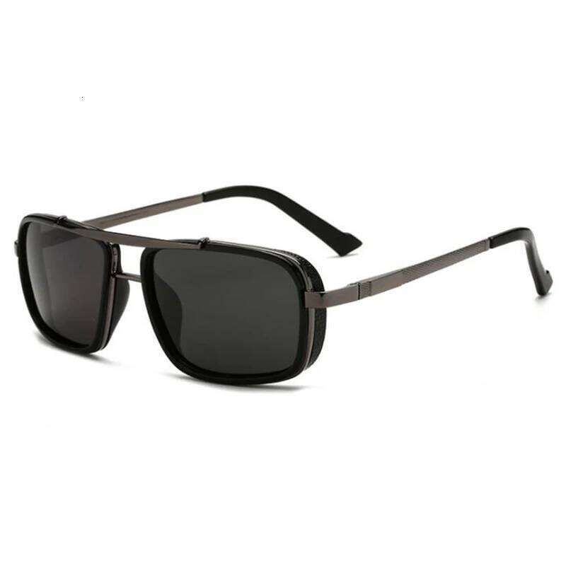 0 -0.5 -0.75 -1.0 To -4.0 Gray/Tea Prescription Sunglasses Men Polarized Myopia Lens Goggle Punk Sun Glasses Z260307 - view 5