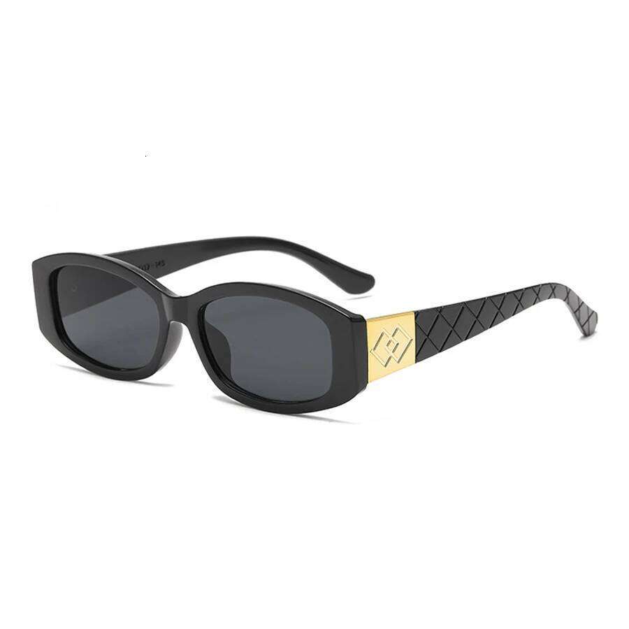 Oval Small Frame Sunglasses For Women 2024 Fashion Brand Rectangle Ladies Sun Glasses Shades Trends Summer Unique Eyewear Men Z260306