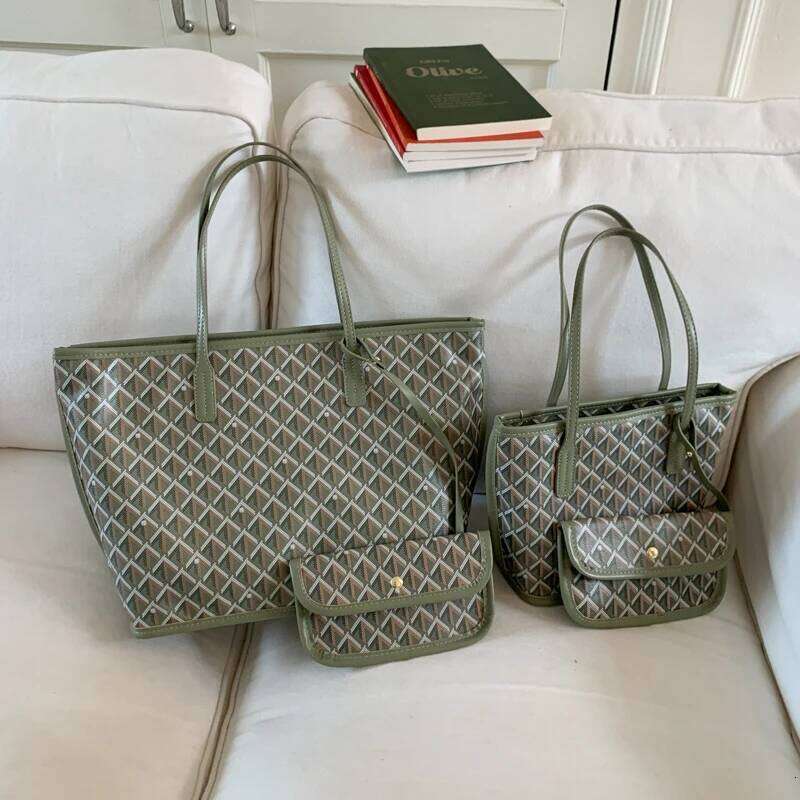 Women's New Simple Double sided Available Mother and Child Large Capacity Casual Handbag Shopping Tote Bag XJ260306