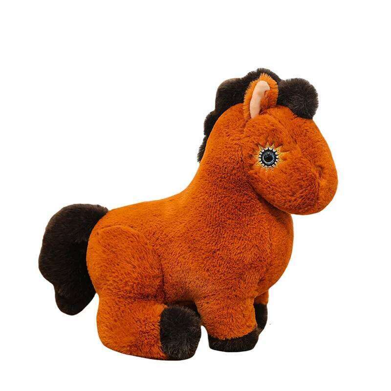 1pc 25cm/9.84in Imitation plush toy cute pony birthday doll 61 gift R260908 - view 4