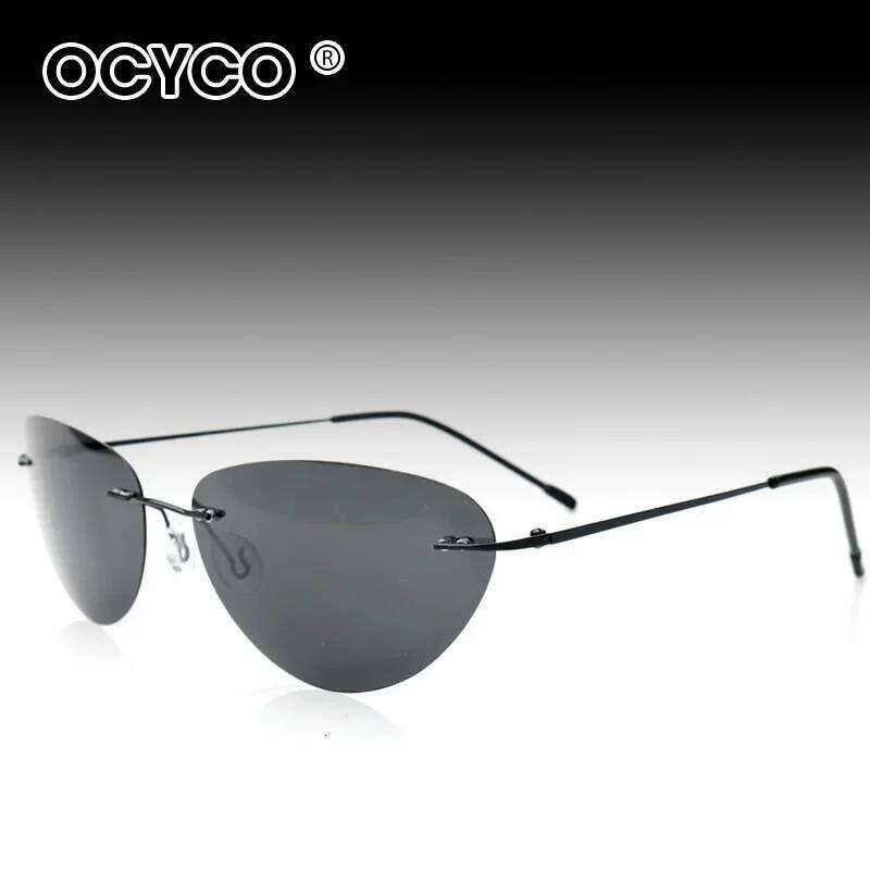 The Matrix Neo Style Polarized Sunglasses Ultralight Rimless Photochromic Driving Glasses Steampunk Y2k Oculos De Sol Uv400 Z260306