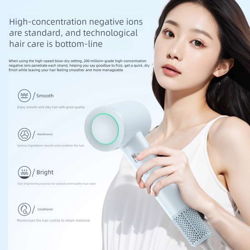 Famous High Speed Thermo-Sensing Hair Dryer - 200 Million Plasma Care with Boosted Airflow for Fast Drying & Hair Protection CKS