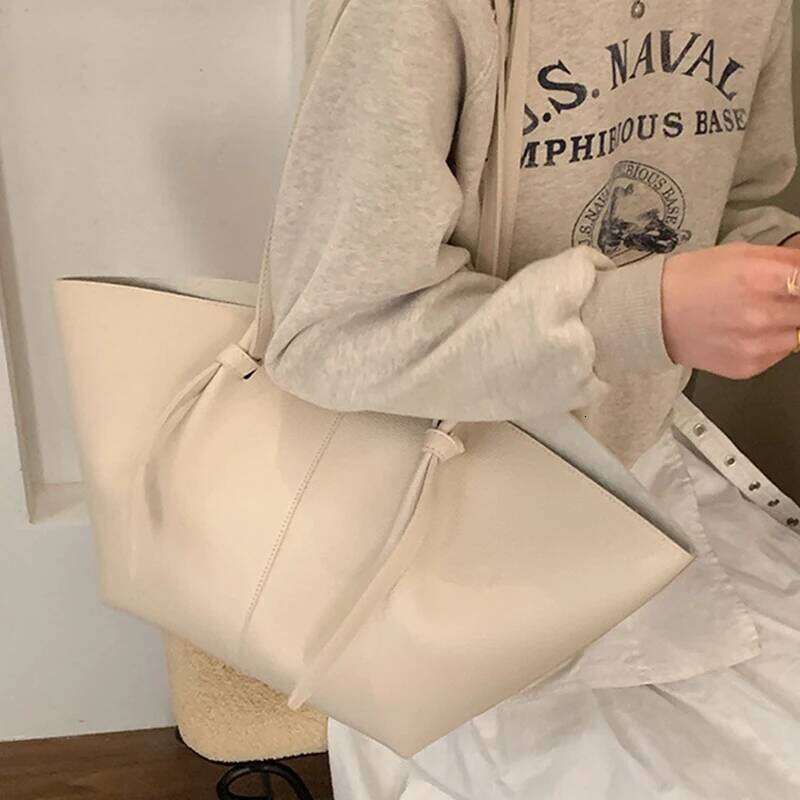 Luxury PU Leather Handbag for Women Large Capacity Fashionable Designer Tote Bag with Top Handle Perfect Shopper Hobo XJ260306