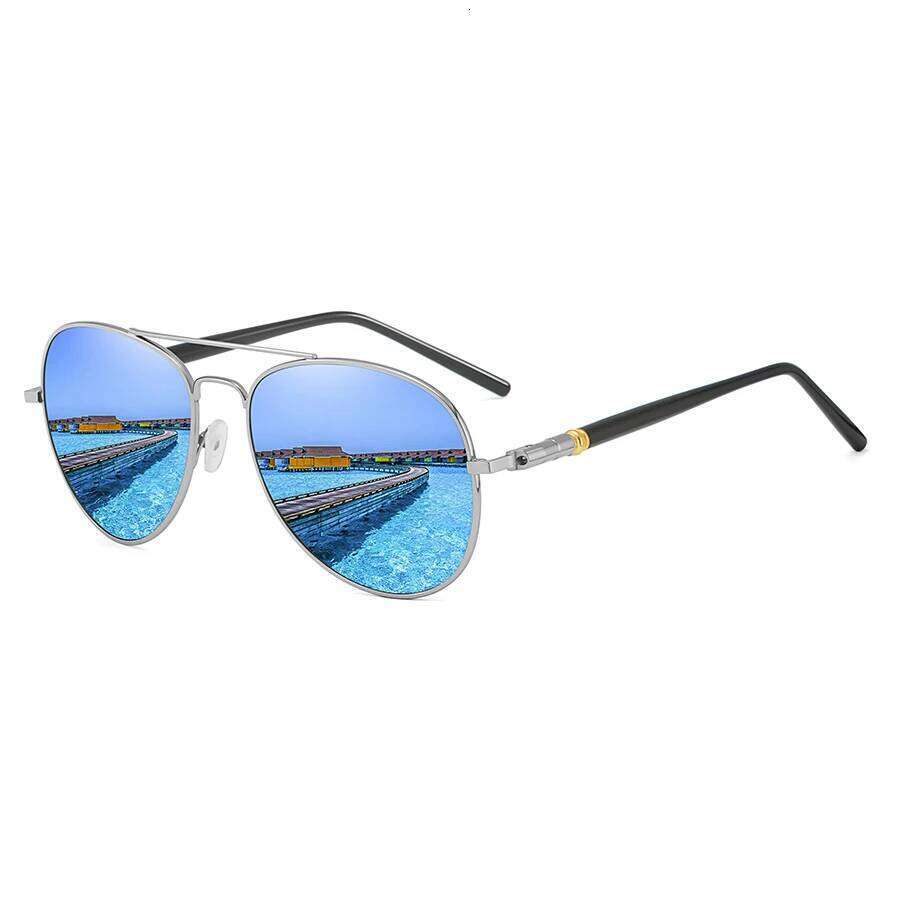 Fashion Vintage Pilot Frame Sunglasses Men Women Fishing Driving Man Luxury Brand Sun Glasses UV400 Eyewear Z260306