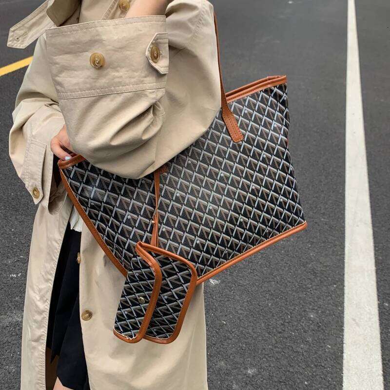 Women's New Simple Double sided Available Mother and Child Large Capacity Casual Handbag Shopping Tote Bag XJ260306