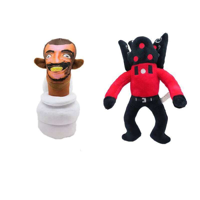 Skibidi Toilet Stuffed Plush Doll Toys Collectible Gifts for Kids Fans Adults Birthday Anime Game Figure Titan TV Man Cameraman R260908 - view 5