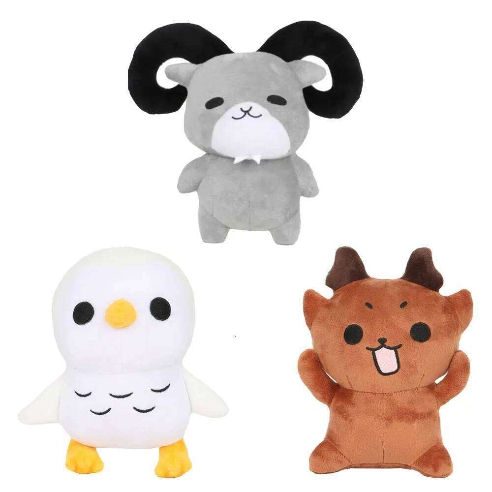 99 Nights In The Forest Deer Plush Movie ;Stuffed Animals Eagle Owl or Goat Toy Fans Birthday Gifts Kids Toys Room Decor R260908 - view 5