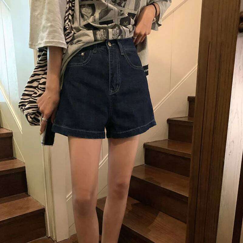 Shorts Women Summer Breathable XS-3XL Solid Simple All-match 3 Colors Girls Cute High Waist Fashion Ulzzang Streetwear Denim XJ260306
