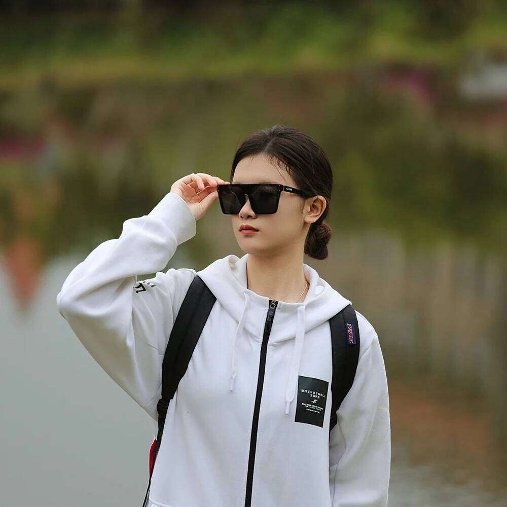 KAROS Fashion Sunglasses Men Women Outdoor Large Frame Oversized Sports Goggle Beach Sun Glasses Colorful Uv400 YZ2017 Z260306