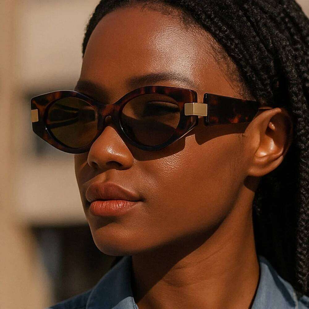 Fashion Luxury Design Oval Sunglasses For Women Men Retro Sun Glasses High Quality Shades UV400 Eyewear Z260306