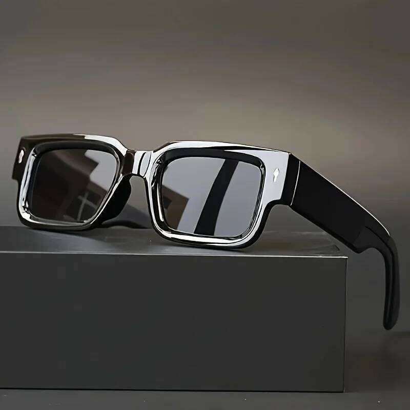 Men Driving Vintage Rectangle Sunglasses Fashion Square Sun Glasses Luxury Brand Design UV400 Shades Eyewear Women Goggles Z260306