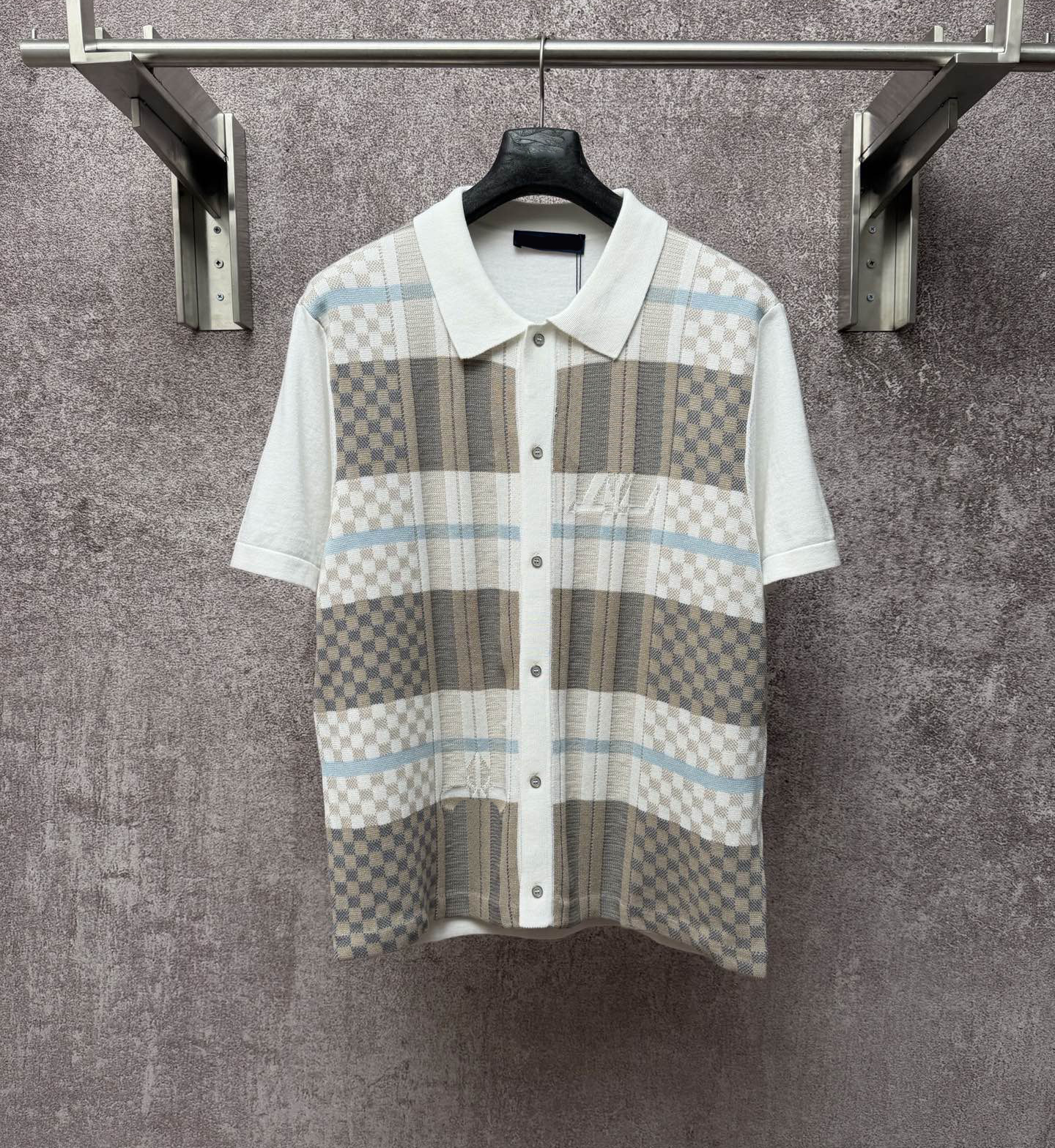 Men's Plus Tees & Polos Round neck embroidered and printed polar style summer wear with street pure cotton 5538454