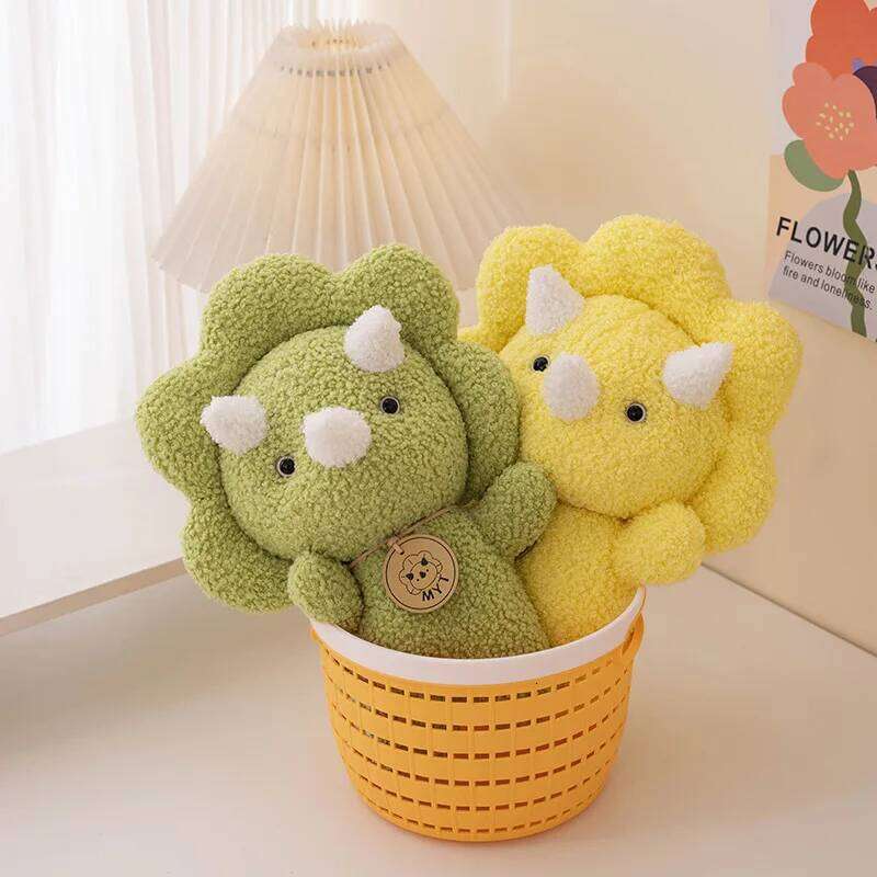 1pcs28cm dinosaur doll plush toy kids birthday gift cute doll, family ornaments R260908 - view 3