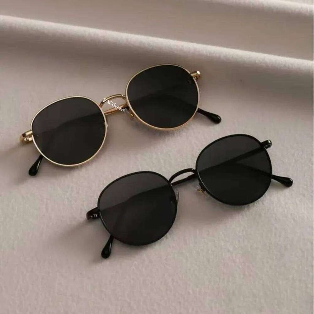 New Fashion Round Women Sunglasses Brand Vintage Men Glasses Frame Eyewear UV400 Gafas De Sol Mujer Z260306