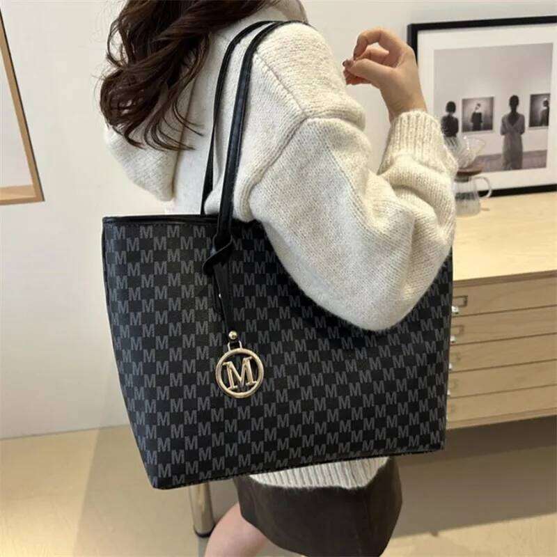 Stylish Tote Bag, Vintage Handbag, Large Underarm Shoulder Bag Women Suitable for Daily Use, Work, Outdoor, Travel, Shopping XJ260306