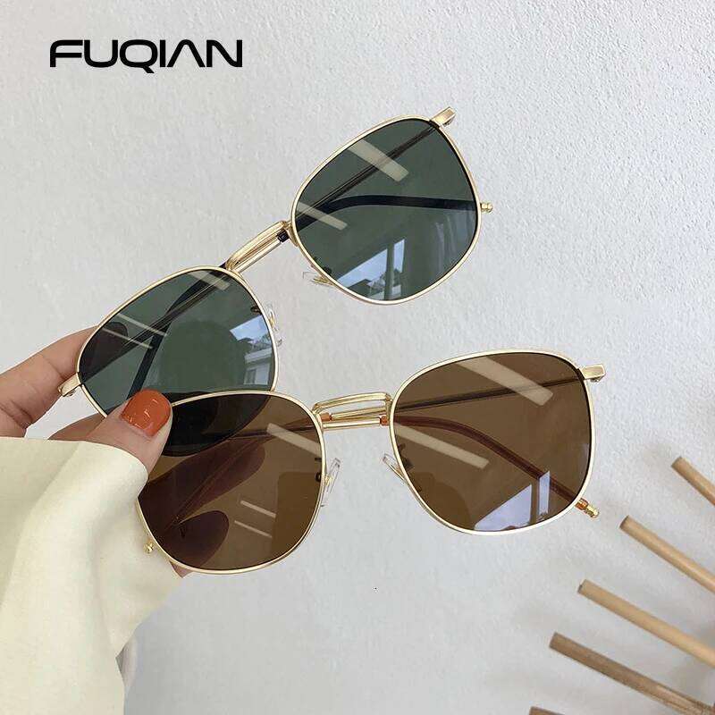Fashion Square Sunglasses Women Men Stylish Round Sun Glasses Ladies Retro Black Driving Shades UV400 Z260306