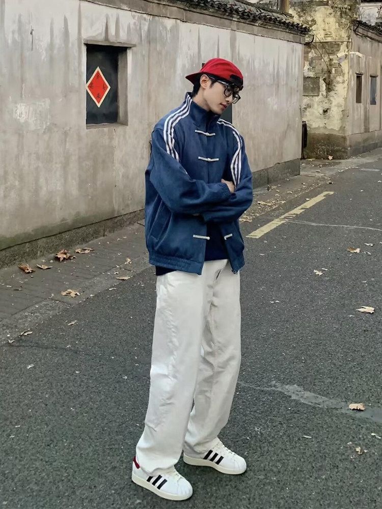 Youthful and trendy student sports stylish spring and autumn unisex jacket versatile coat