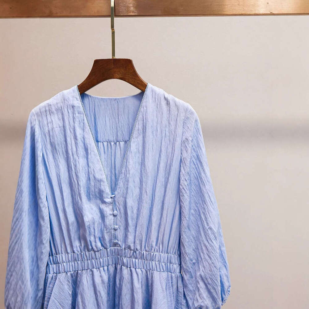 2026 Spring and Summer New French Elegant and Fashionable Waist Strap Bordered Cake Skirt Women's Shirt