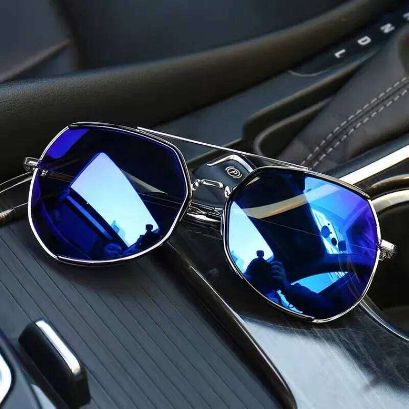 New Brand Alloy Men's Sunglasses Polarized UV400 Lens Sun Glasses For Men Pilot Eyewear High Quality Oculos De Sol Z260306