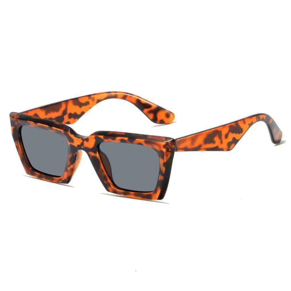 Punk Square Frame Sunglasses Sun-Protective Street Style Driving Glasses Summer Decoration Outdoor Accessories Z260306