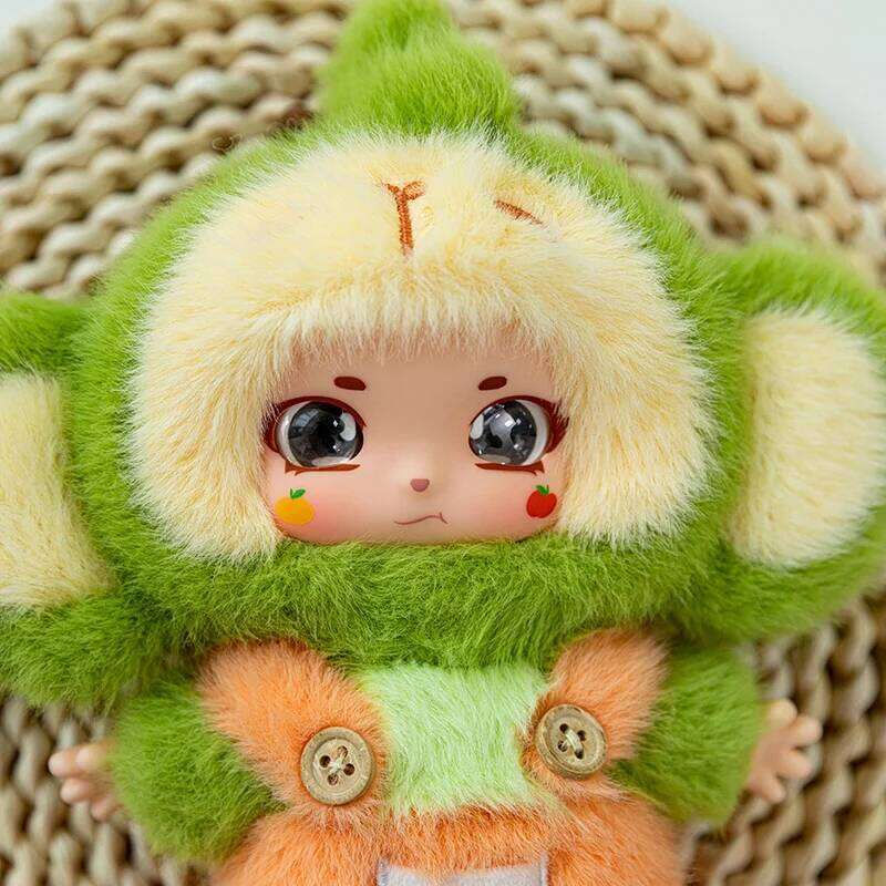 20cm/7.87in Cute Fox and Monkey Vinyl Popular Stuffed Plush Toys for Kids Birthday Creative Christmas Gift Home Decor R260908 - view 7