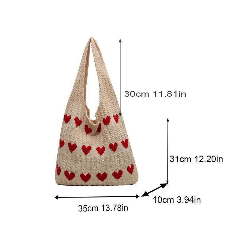 Summer Casual Woven Designer Knitted Handbags Female Shopper Totes Large Capacity Women's Shoulder Bag XJ260306