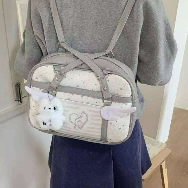 Autumn Japanese Messenger Shoulder Large Capacity Office Commuter for Women Textured Casual and Simple Style School Bag XJ260306