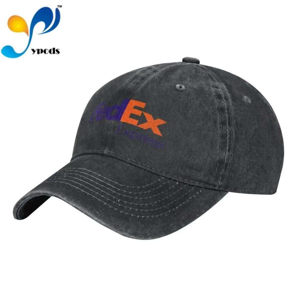 FedEx_Express.svg Denim Baseball cap Snapback Hats Autumn Summer Hat for Men Women Caps Casquette hats Y260304